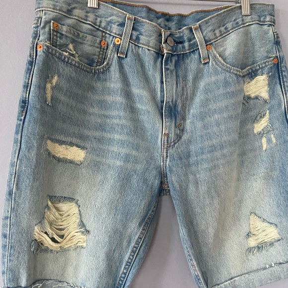 🛑SOLD Levi’s 511 Vintage High Rise Distressed Cutoff Jean Shorts - Picture 2 of 8